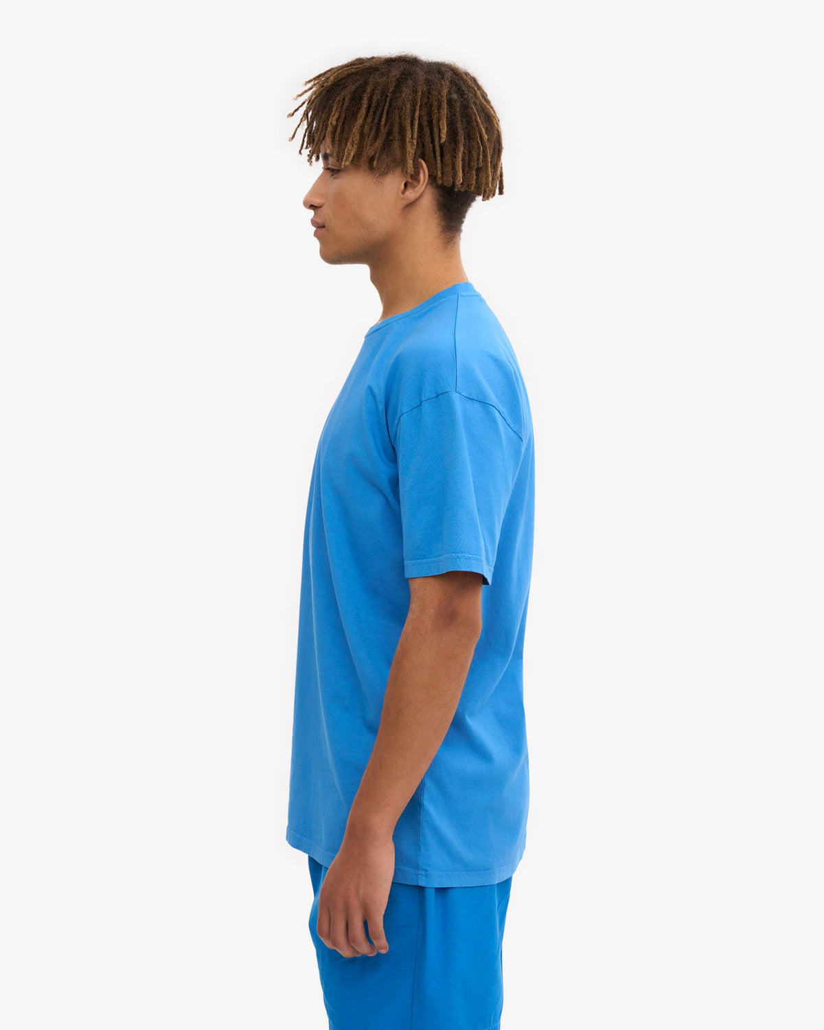 Colorful Standard Classic Organic Tee - Pacific Blue | Colorful Standard T Shirts | JEANSTORE