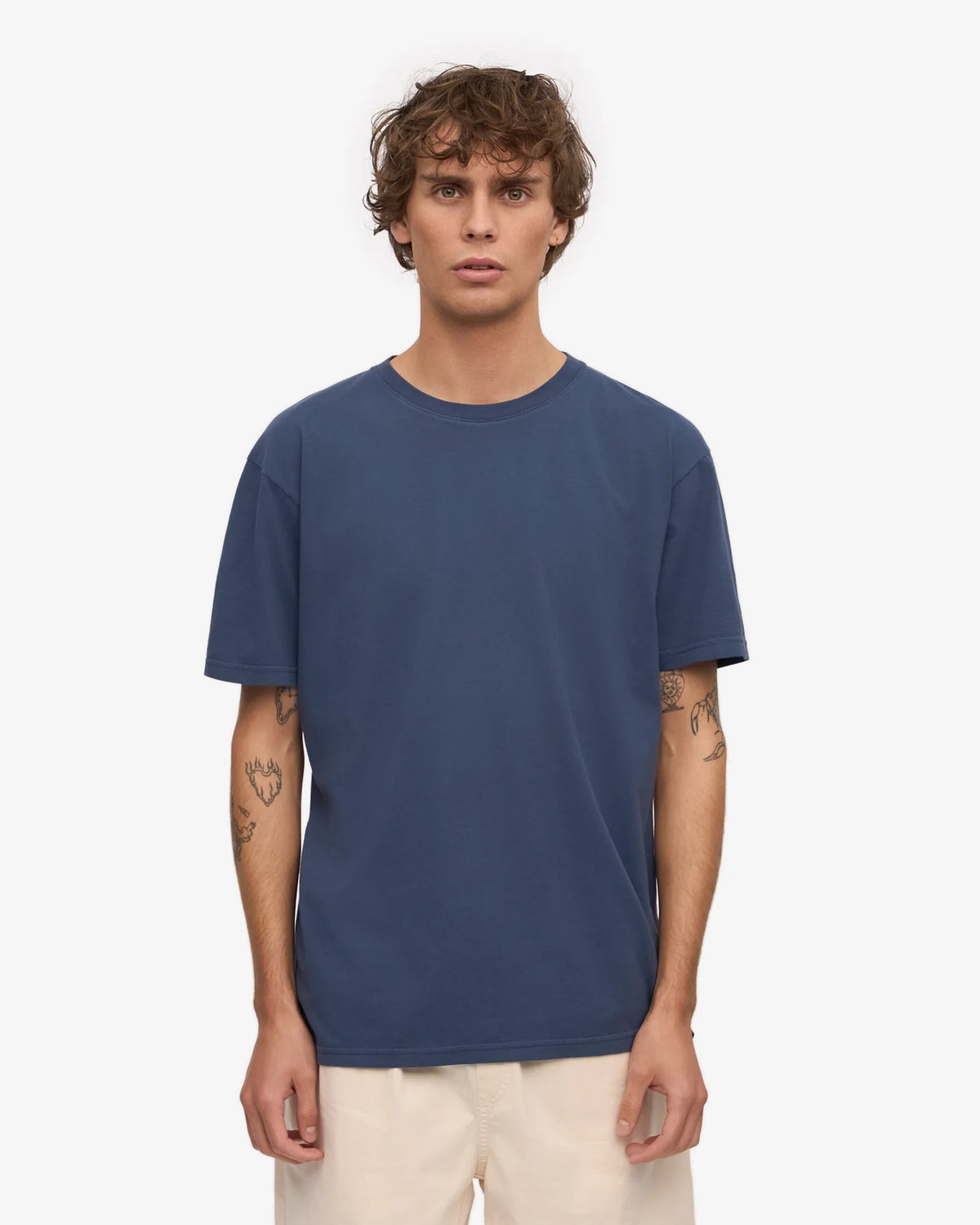 Colorful Standard Classic Organic Tee - Petrol Blue | Colorful Standard T Shirts | JEANSTORE