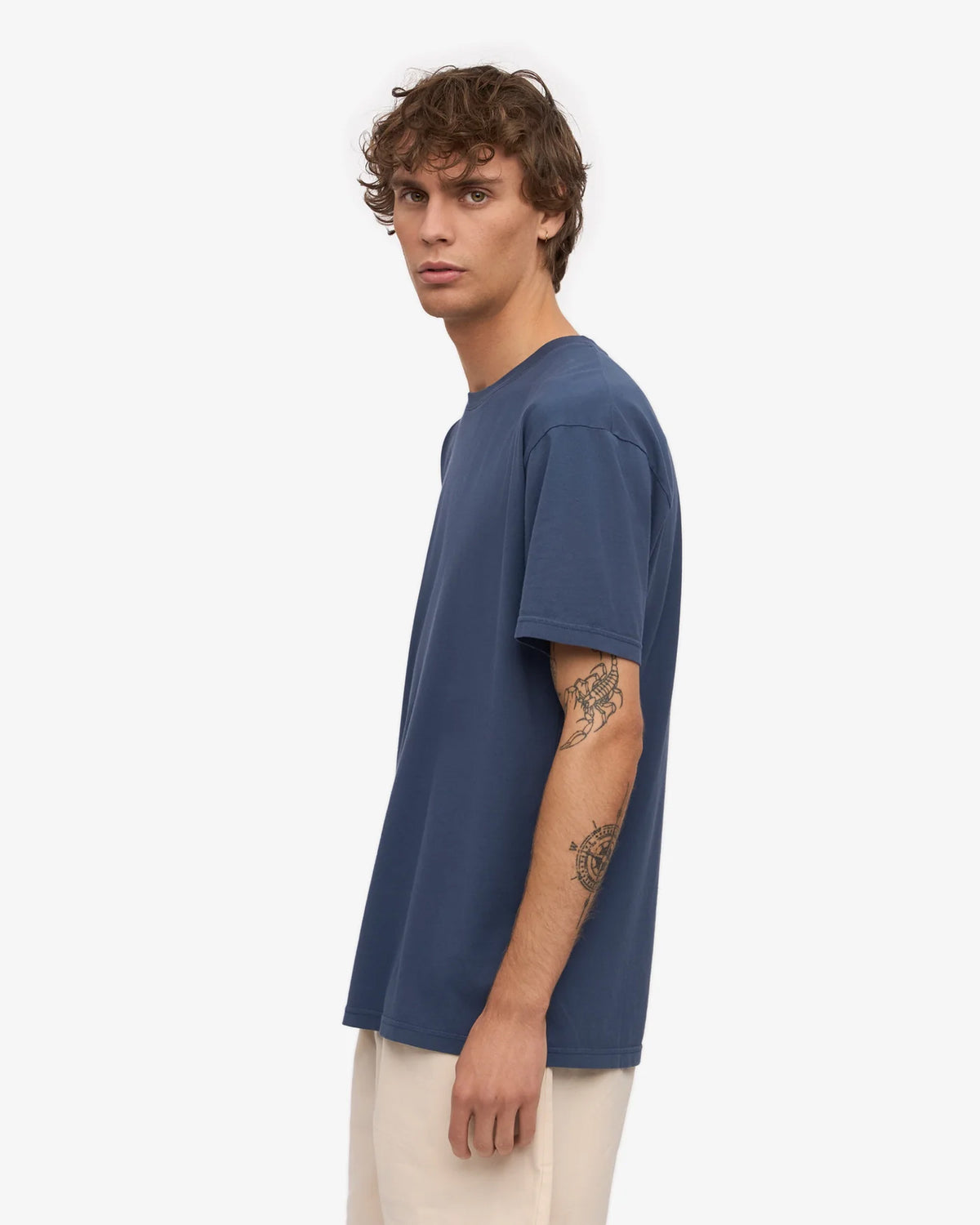 Colorful Standard Classic Organic Tee - Petrol Blue | Colorful Standard T Shirts | JEANSTORE