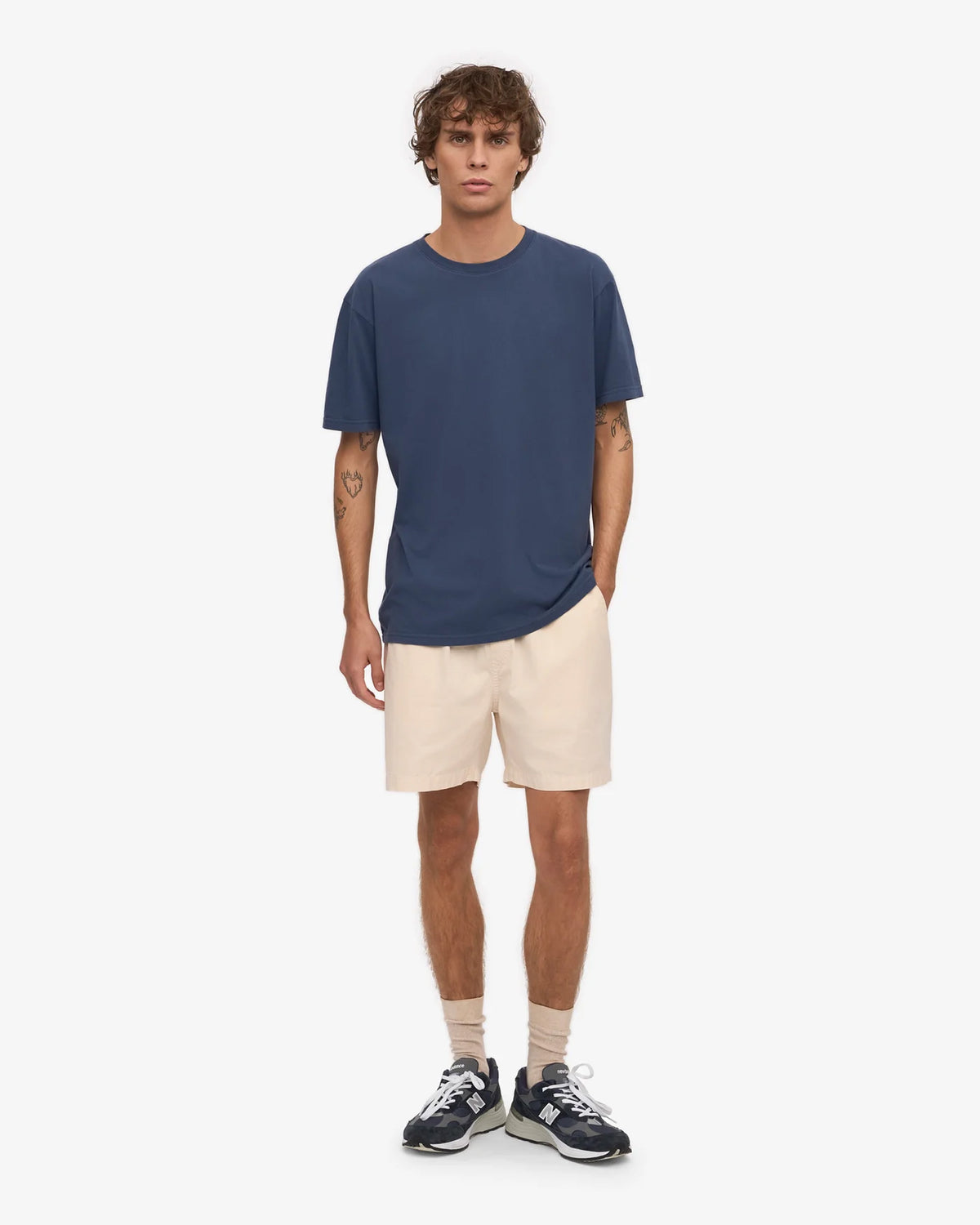 Colorful Standard Classic Organic Tee - Petrol Blue | Colorful Standard T Shirts | JEANSTORE