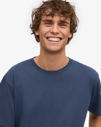 Colorful Standard Classic Organic Tee - Petrol Blue | Colorful Standard T Shirts | JEANSTORE