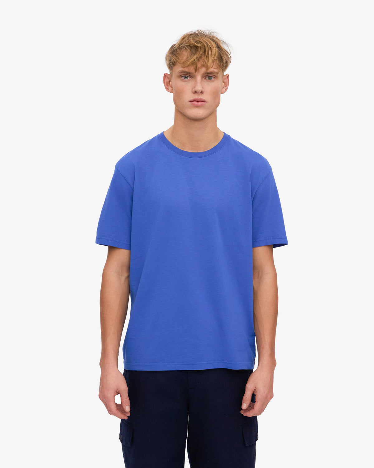 Colorful Standard Classic Organic Tee - Sapphire Blue | Colorful Standard T Shirts | JEANSTORE