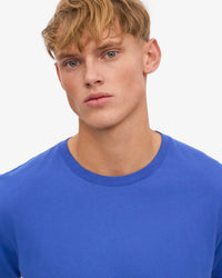 Colorful Standard Classic Organic Tee - Sapphire Blue | Colorful Standard T Shirts | JEANSTORE