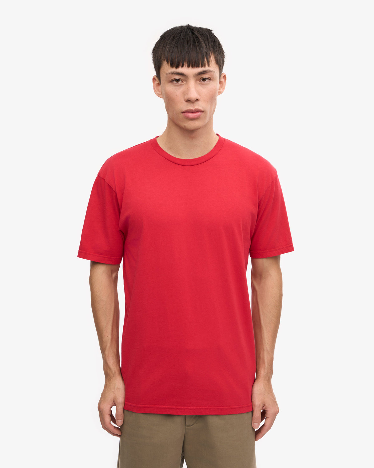 Colorful Standard Classic Organic Tee - Scarlet Red | Colorful Standard T Shirts | JEANSTORE