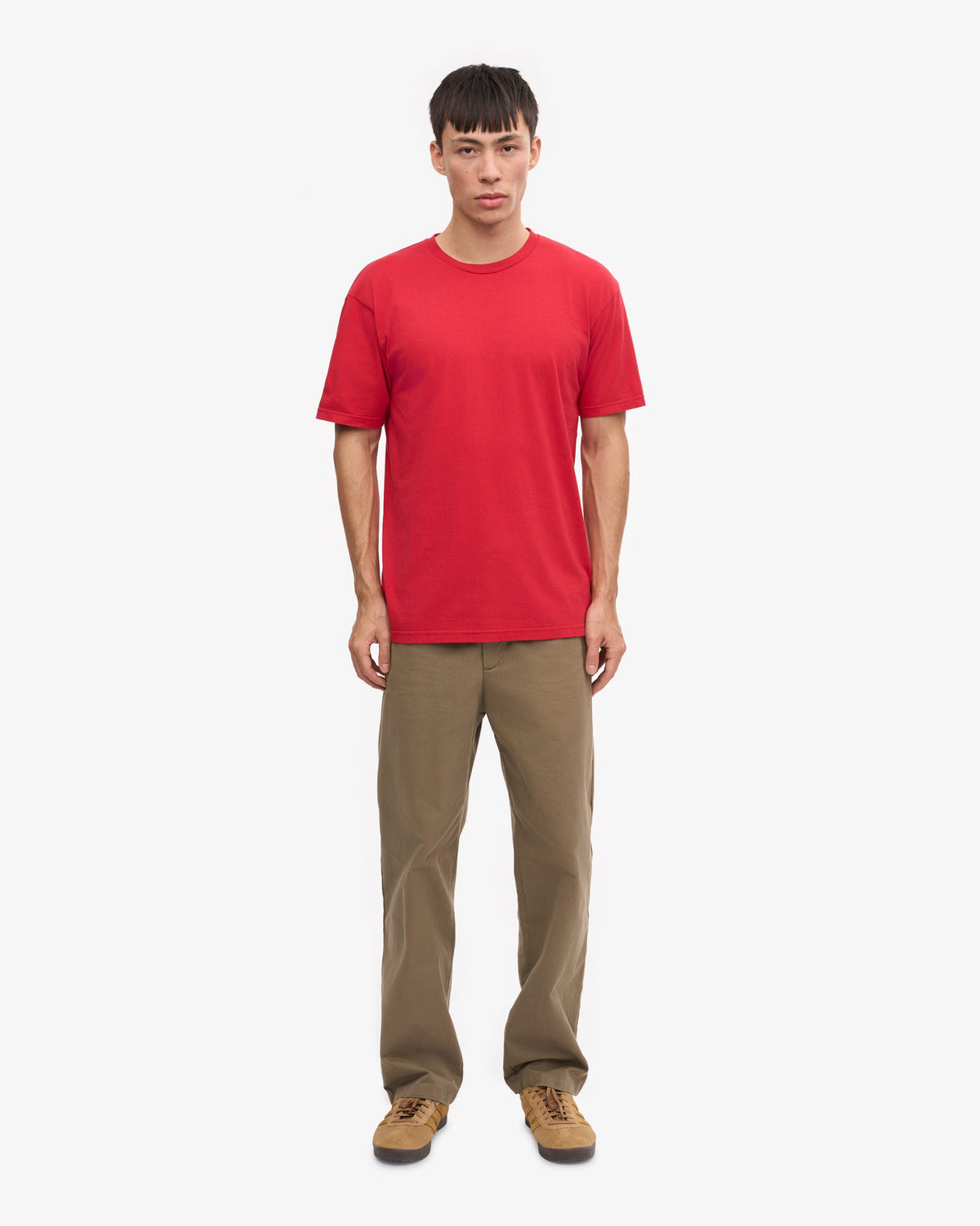 Colorful Standard Classic Organic Tee - Scarlet Red | Colorful Standard T Shirts | JEANSTORE