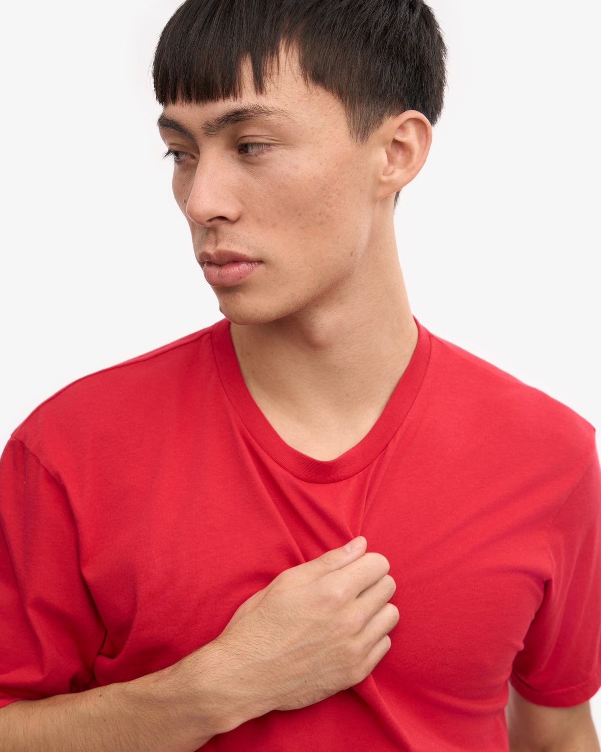 Colorful Standard Classic Organic Tee - Scarlet Red | Colorful Standard T Shirts | JEANSTORE