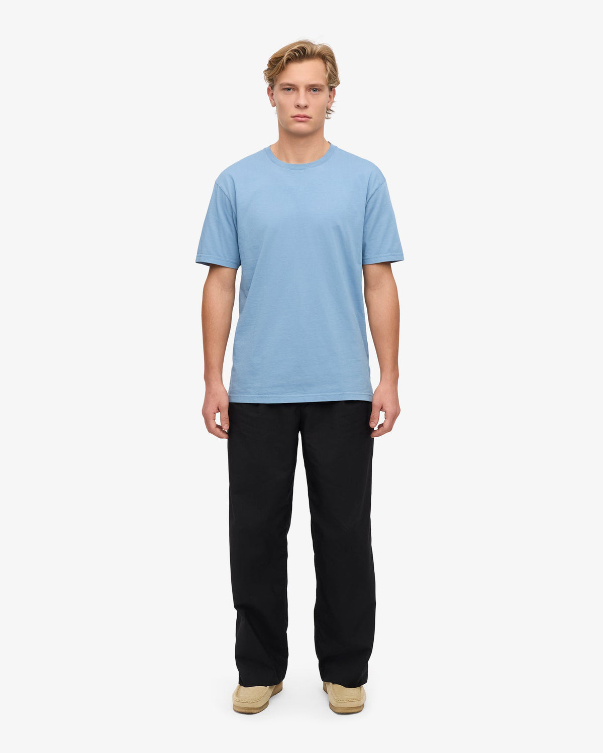 Colorful Standard Classic Organic Tee - Seaside Blue | Colorful Standard T Shirts | JEANSTORE
