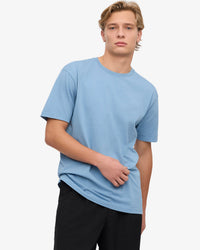 Colorful Standard Classic Organic Tee - Seaside Blue | Colorful Standard T Shirts | JEANSTORE