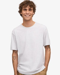 Colorful Standard Classic Organic Tee - Snow Melange | Colorful Standard T Shirts | JEANSTORE