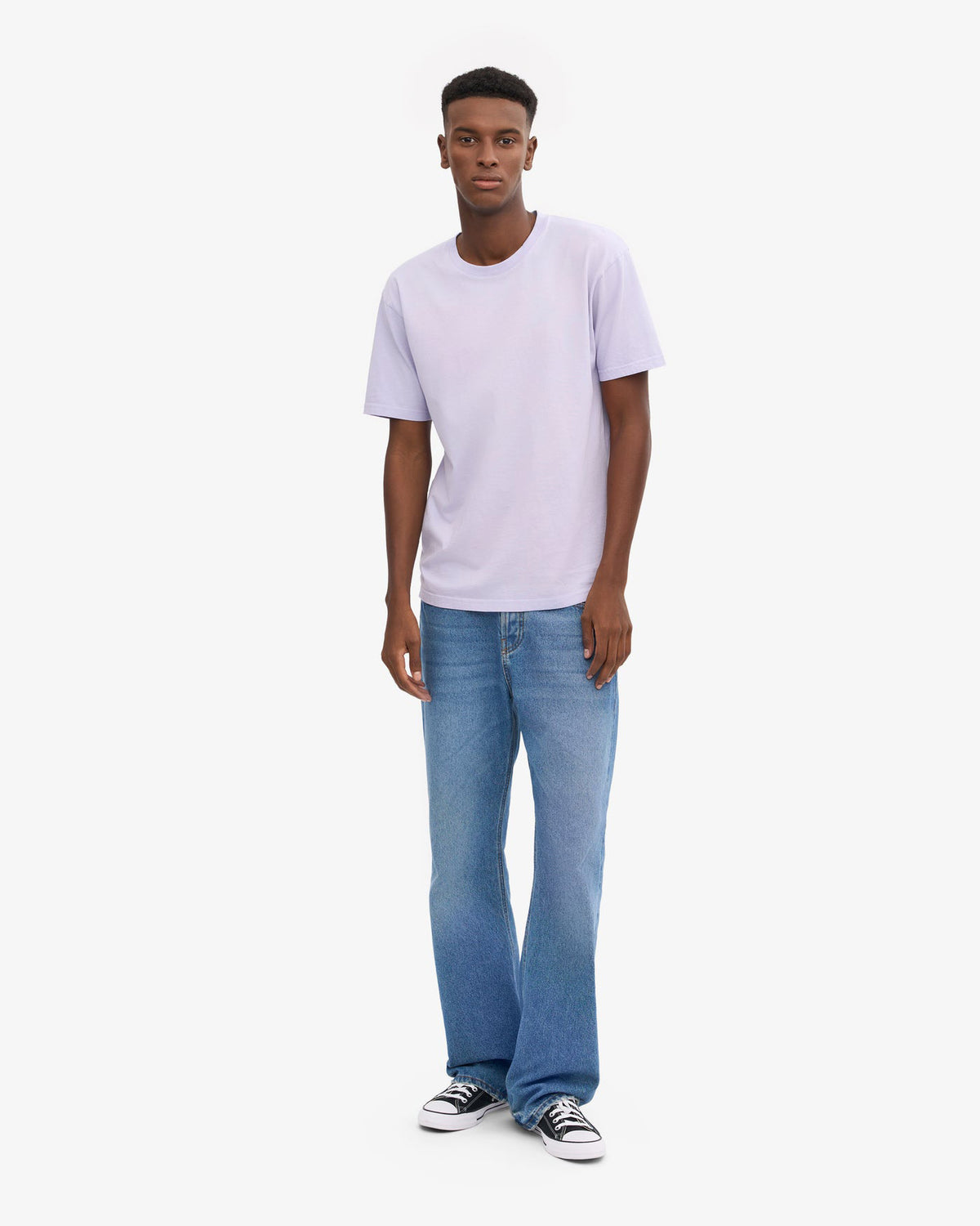 Colorful Standard Classic Organic Tee - Soft Lavender | Colorful Standard T Shirts | JEANSTORE