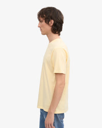 Colorful Standard Classic Organic Tee - Soft Yellow | Colorful Standard T Shirts | JEANSTORE