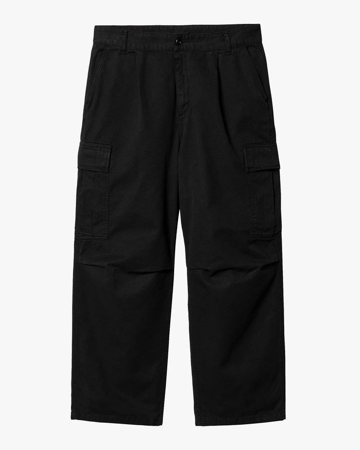 Carhartt WIP Cole Cargo Pant - Black Garment Dyed | Carhartt WIP Chinos & Non-Denim Pants | JEANSTORE