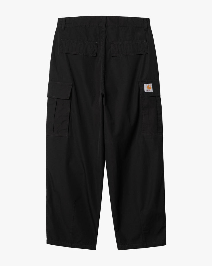 Carhartt WIP Cole Cargo Pant - Black Rinsed