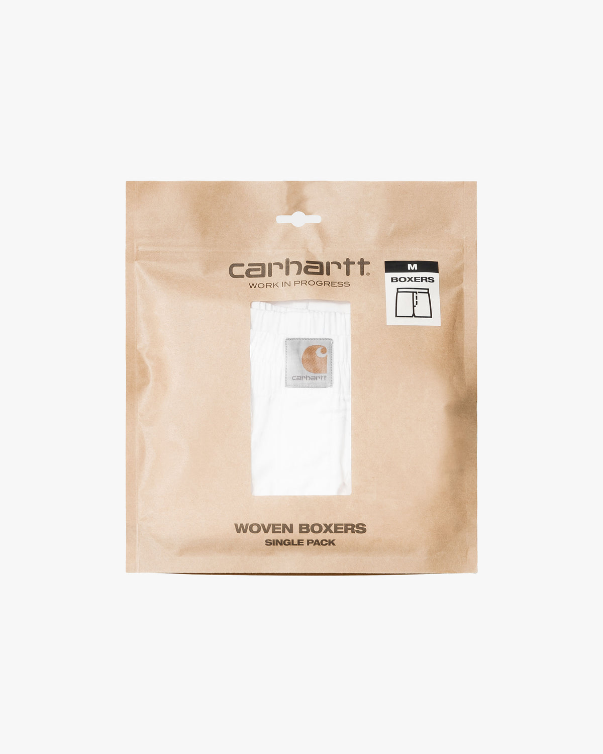 Carhartt WIP Cotton Boxer - White | Carhartt WIP Underwear | JEANSTORE