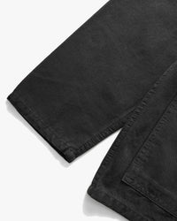Service Works Classic Canvas Chore Shirt - Black | Service Works Jackets & Coats | JEANSTORE