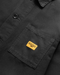Service Works Classic Canvas Chore Shirt - Black | Service Works Jackets & Coats | JEANSTORE