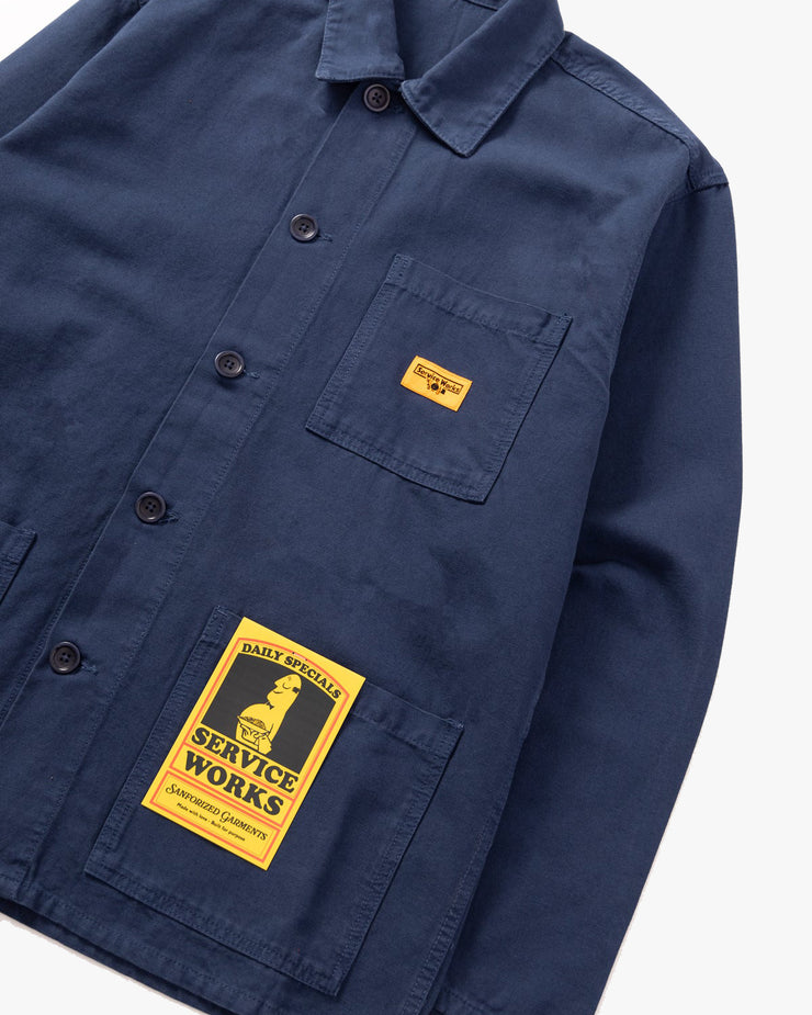 Service Works Classic Canvas Coverall Jacket - Navy | Service Works Jackets & Coats | JEANSTORE