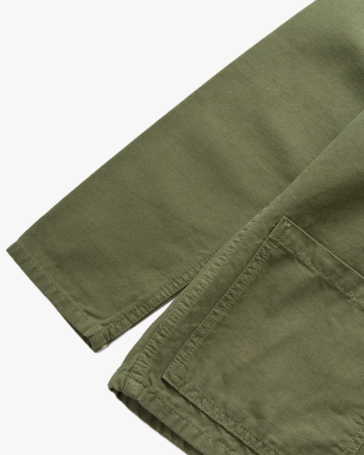 Service Works Classic Canvas Chore Shirt - Olive | Service Works Jackets & Coats | JEANSTORE