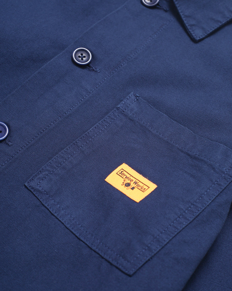 Service Works Classic Canvas Coverall Jacket - Navy