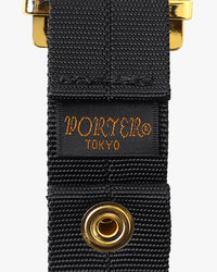 Porter-Yoshida & Co. Joint Key Holder - Black / Gold | Porter-Yoshida & Co. Wallets & Key Fobs | JEANSTORE