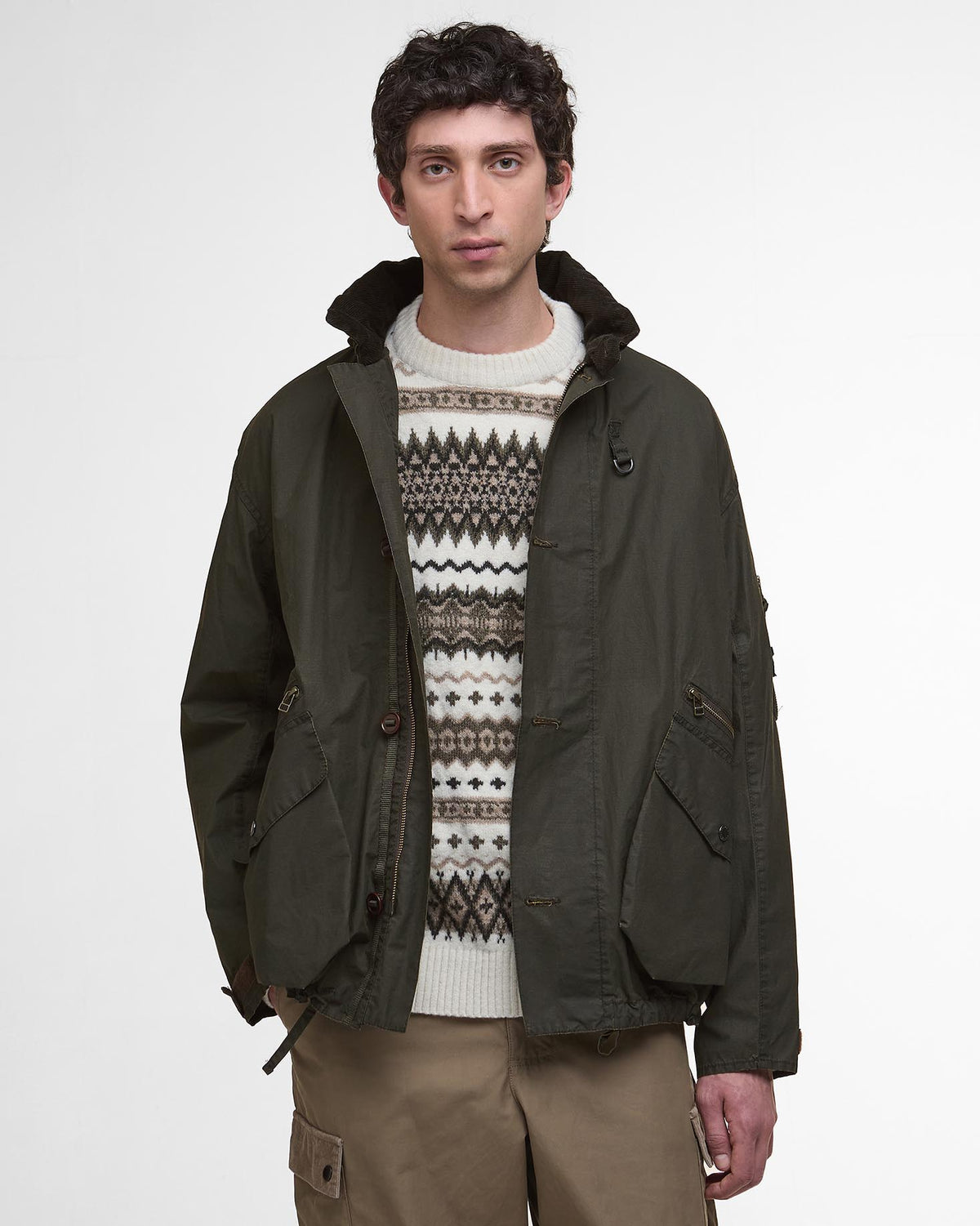Barbour Heritage Arndale Showerproof Jacket - Pigment Green | Barbour Jackets & Coats | JEANSTORE