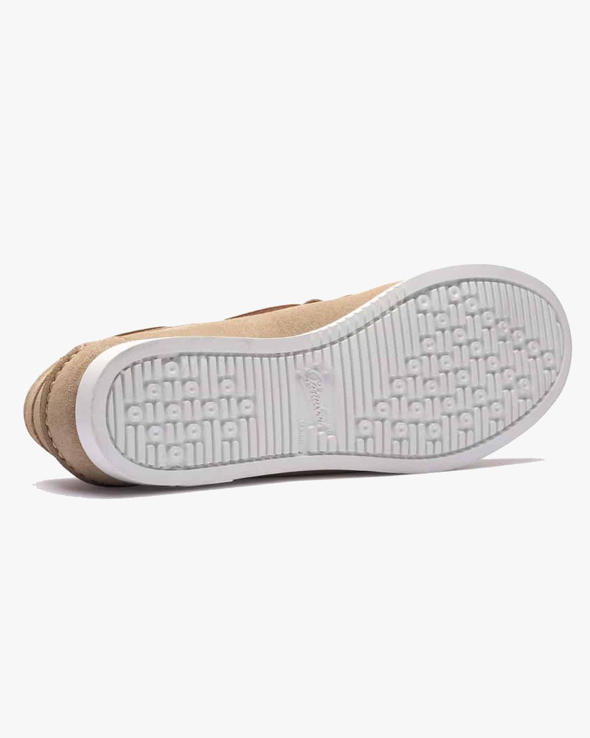 Paraboot Barth Shoe - Beige Velvet / Marine Blanc