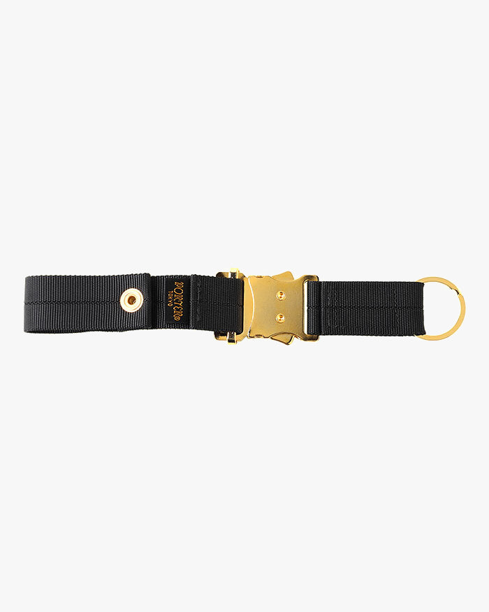 Porter-Yoshida & Co. Joint Key Holder - Black / Gold | Porter-Yoshida & Co. Wallets & Key Fobs | JEANSTORE