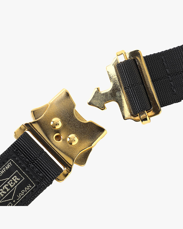 Porter-Yoshida & Co. Joint Key Holder - Black / Gold | Porter-Yoshida & Co. Wallets & Key Fobs | JEANSTORE