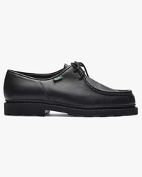Paraboot Michael Piped Seam Derby Shoe - Cerf Noir / Marche Noire | Paraboot Shoes | JEANSTORE