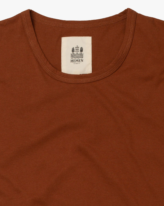 Hemen Biarritz Dani Tee - Copper | Hemen Biarritz T Shirts | JEANSTORE