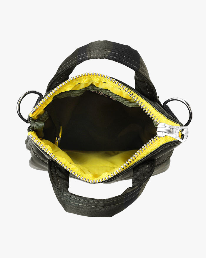 Porter-Yoshida & Co. Howl Woodland Camo Helmet Bag Mini - Olive