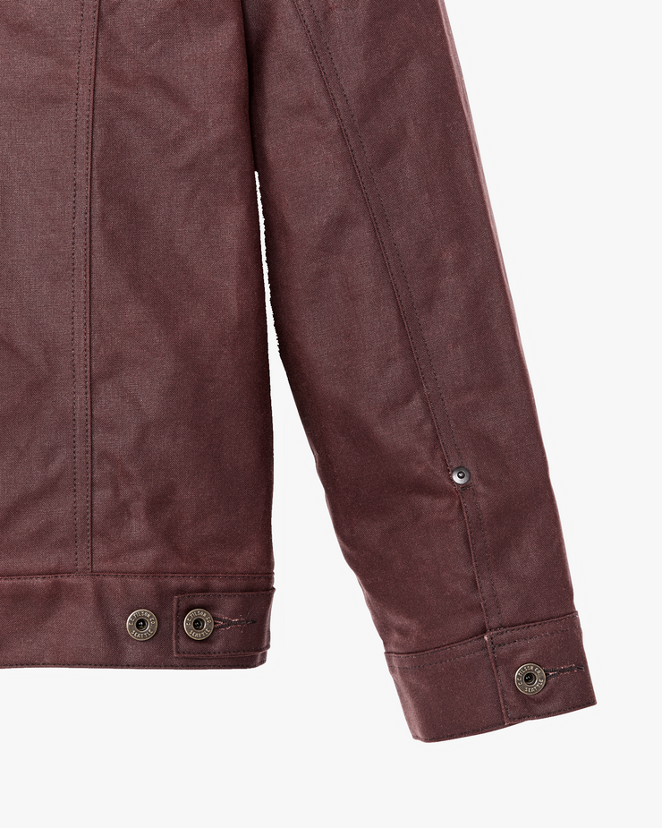 Filson Tin Cloth Short Lined Cruiser Jacket - Fired Brick | Filson Jackets & Coats | JEANSTORE