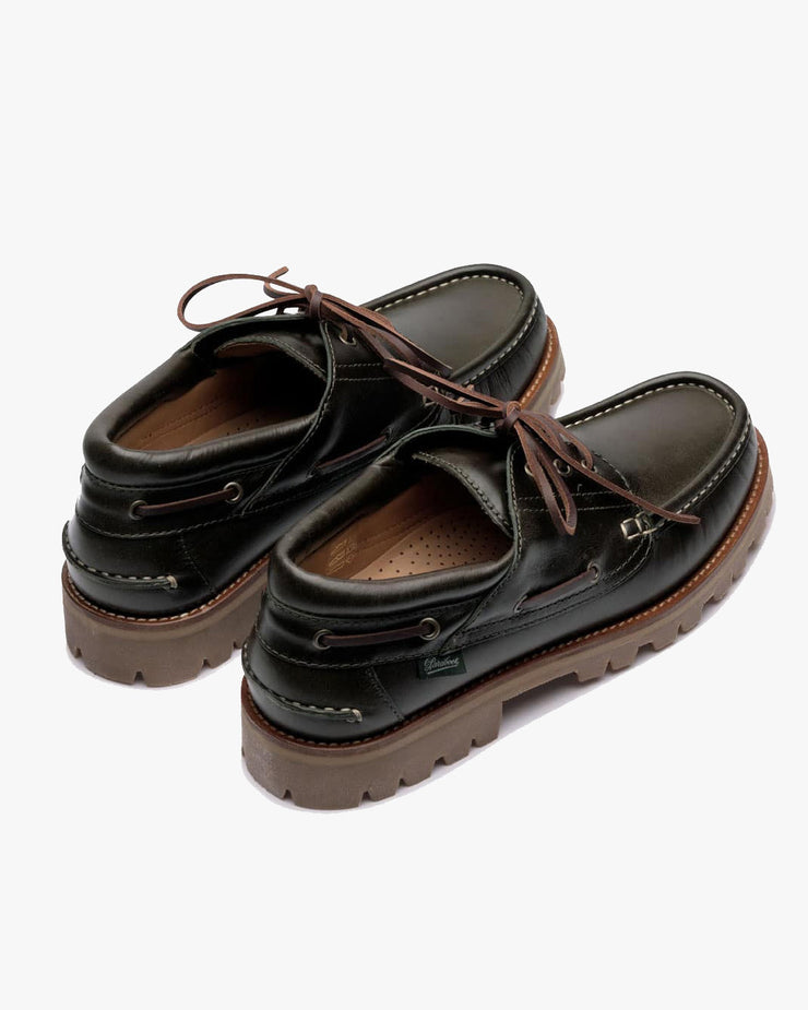 Paraboot Briac Shoe - Lisse Vert / Jannu Miel