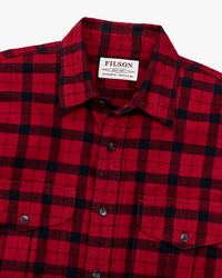 Filson Alaskan Guide Shirt - Red / Black Plaid | Filson Shirts | Jeanstore
