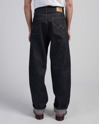 Edwin Made In Japan Loose Fit Mens Jeans - 13.5oz Kaihara Pure Indigo Rainbow Selvage Denim / Blue Unwashed | Edwin Jeans | JEANSTORE