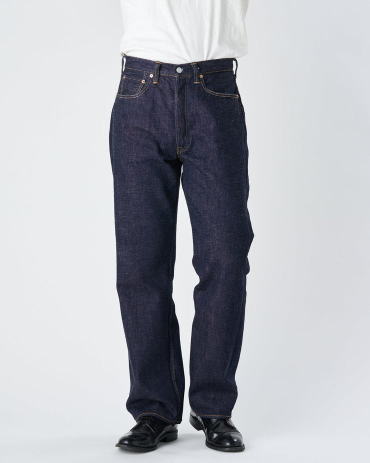 Fullcount 0105XXW 15.5oz Selvedge Wide Fit Mens Jeans - Indigo Onewash