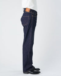 Fullcount 0105XXW 15.5oz Selvedge Wide Fit Mens Jeans - Indigo Onewash