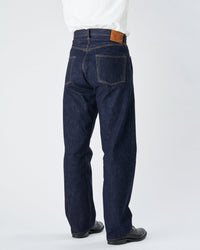 Fullcount 0105XXW 15.5oz Selvedge Wide Fit Mens Jeans - Indigo Onewash