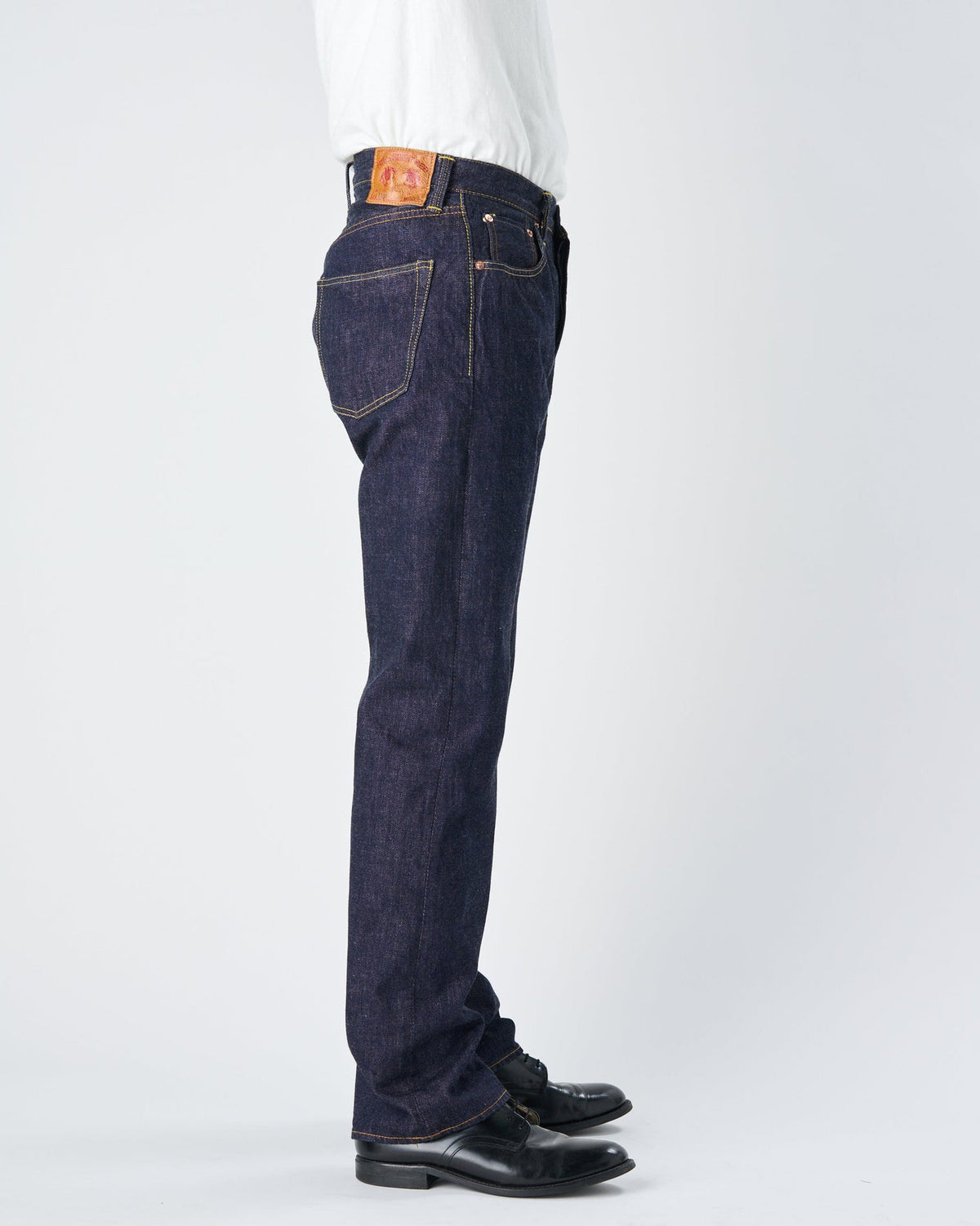 Fullcount 1101XXW 15.5oz Selvedge Straight Fit Mens Jeans - Indigo Onewash