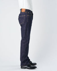 Fullcount 1101XXW 15.5oz Selvedge Straight Fit Mens Jeans - Indigo Onewash