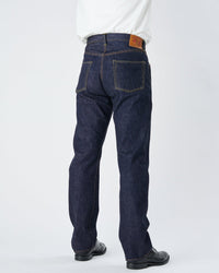 Fullcount 1101W 13.7oz Selvedge Straight Fit Mens Jeans - Indigo Onewash