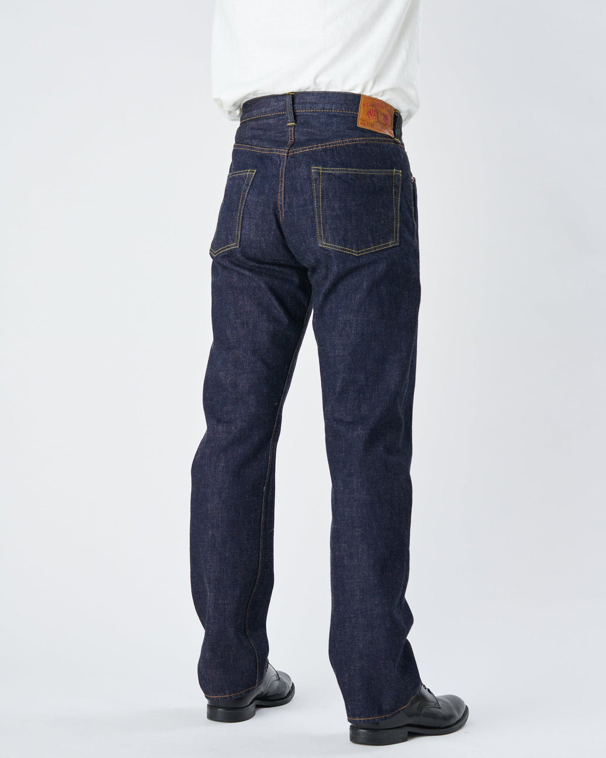 Fullcount 1101XXW 15.5oz Selvedge Straight Fit Mens Jeans - Indigo Onewash