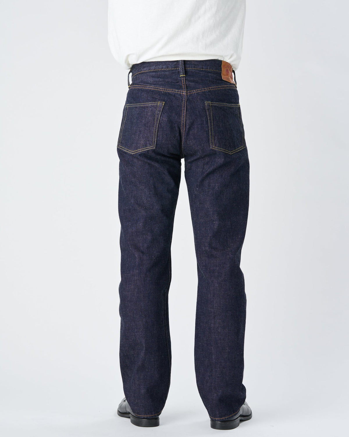 Fullcount 1101W 13.7oz Selvedge Straight Fit Mens Jeans - Indigo Onewash