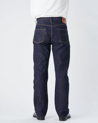 Fullcount 1101W 13.7oz Selvedge Straight Fit Mens Jeans - Indigo Onewash
