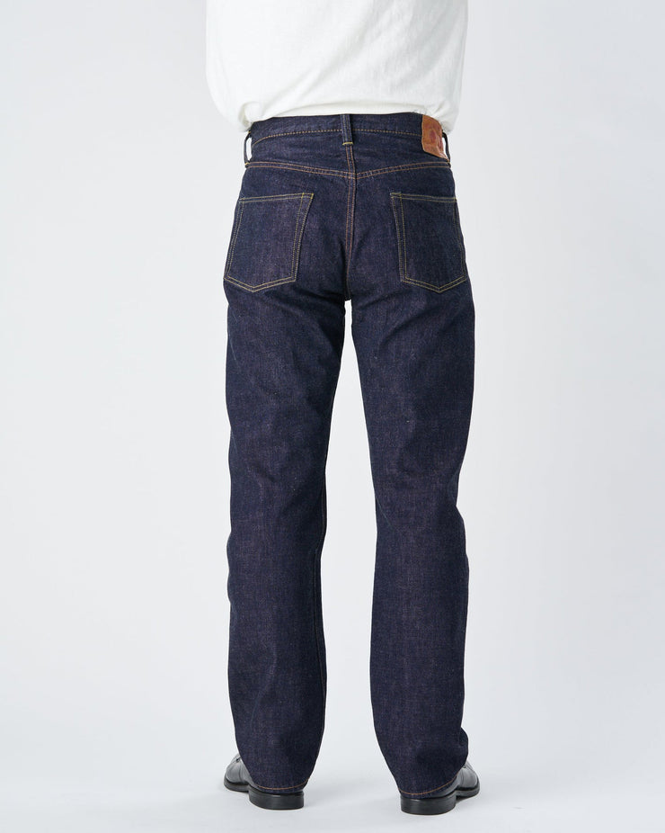 Fullcount 1101XXW 15.5oz Selvedge Straight Fit Mens Jeans - Indigo Onewash