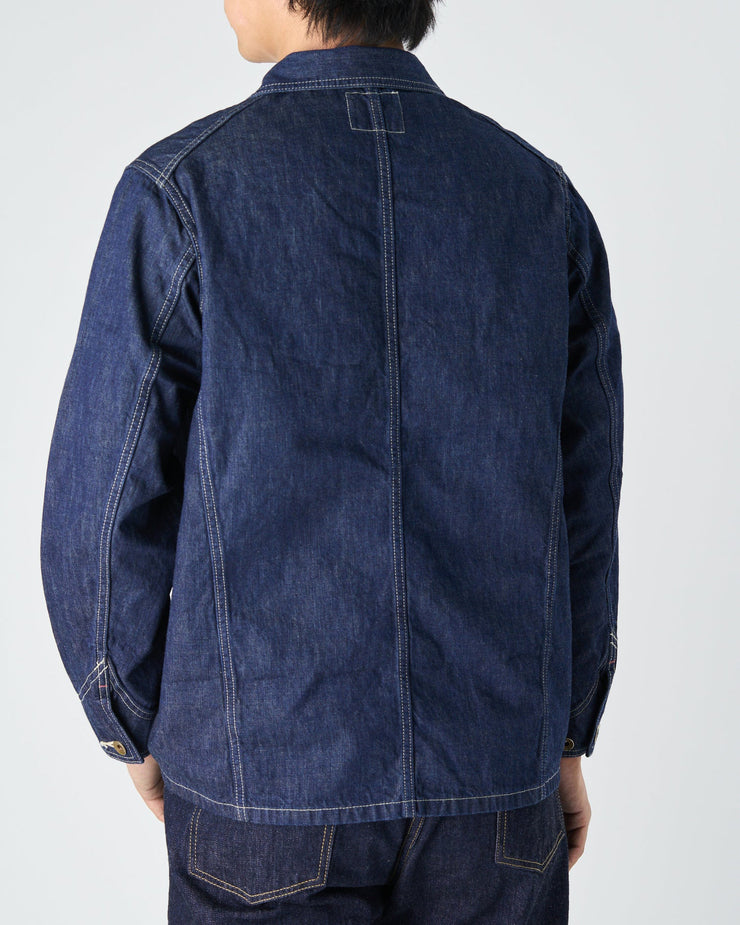 Fullcount 2015-1 Denim Chore Jacket - Indigo