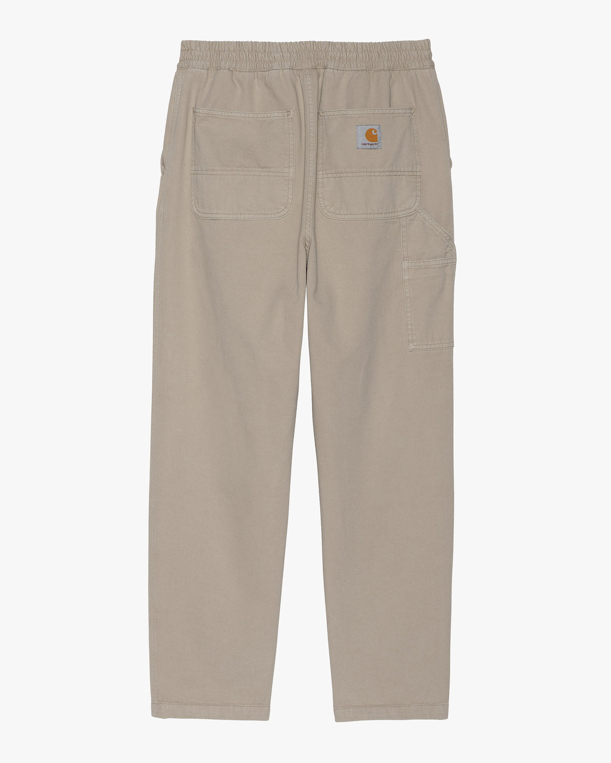 Carhartt WIP Flint Pant Regular Tapered Mens Trousers - Wall Garment Dyed | Carhartt WIP Chinos & Trousers | JEANSTORE
