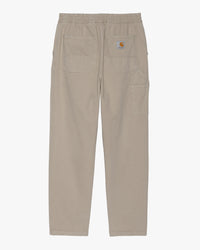 Carhartt WIP Flint Pant Regular Tapered Mens Trousers - Wall Garment Dyed | Carhartt WIP Chinos & Trousers | JEANSTORE