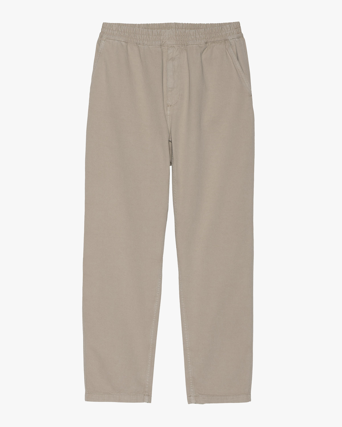 Carhartt WIP Flint Pant Regular Tapered Mens Trousers - Wall Garment Dyed | Carhartt WIP Chinos & Trousers | JEANSTORE