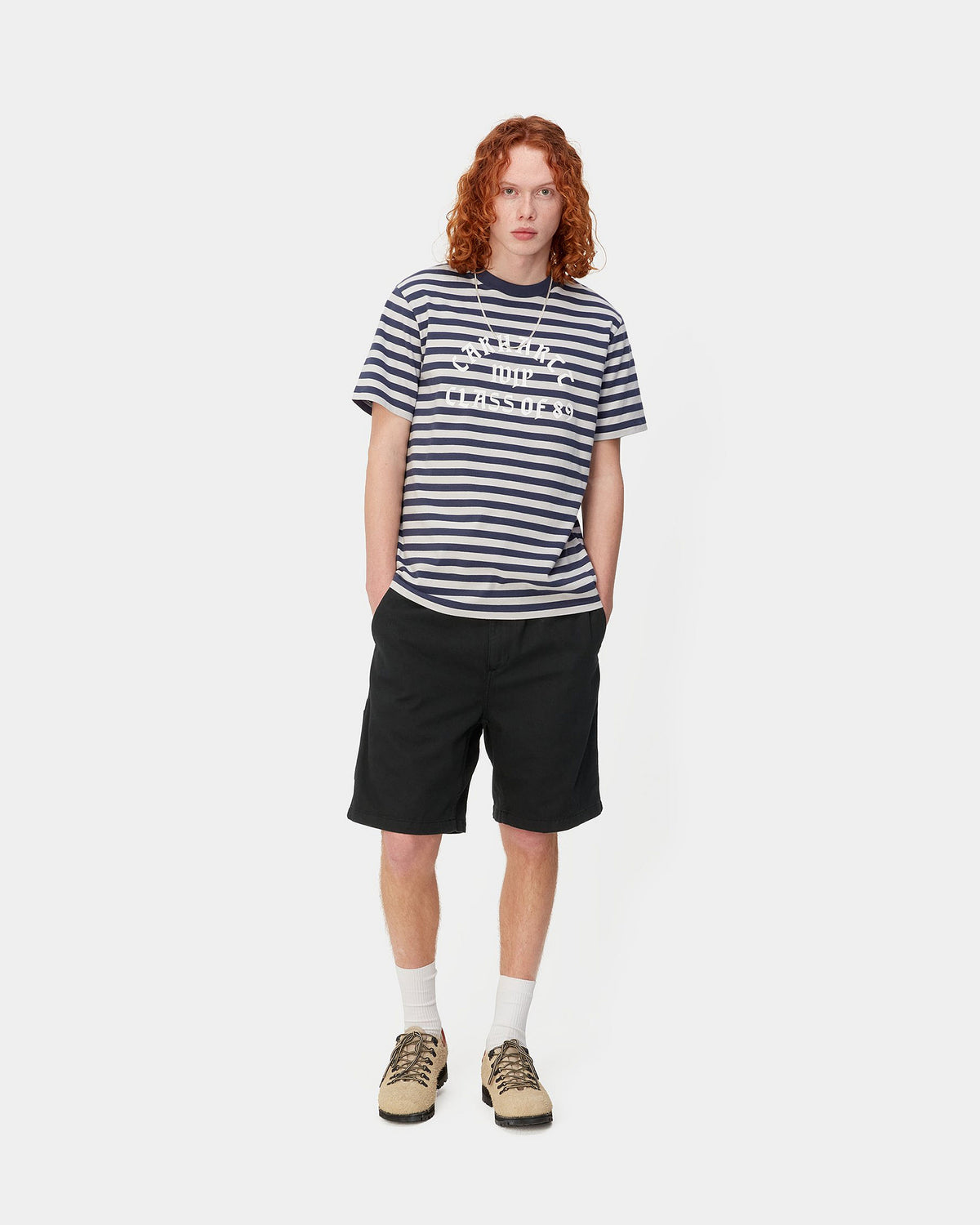 Carhartt WIP Flint Shorts - Black Garment Dyed | Carhartt WIP Shorts | JEANSTORE
